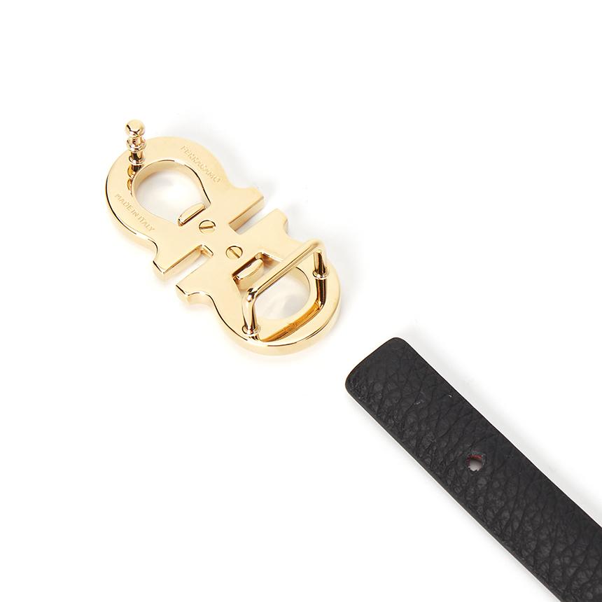 Ferragamo Gancini Reversible Women’s Leather Belt