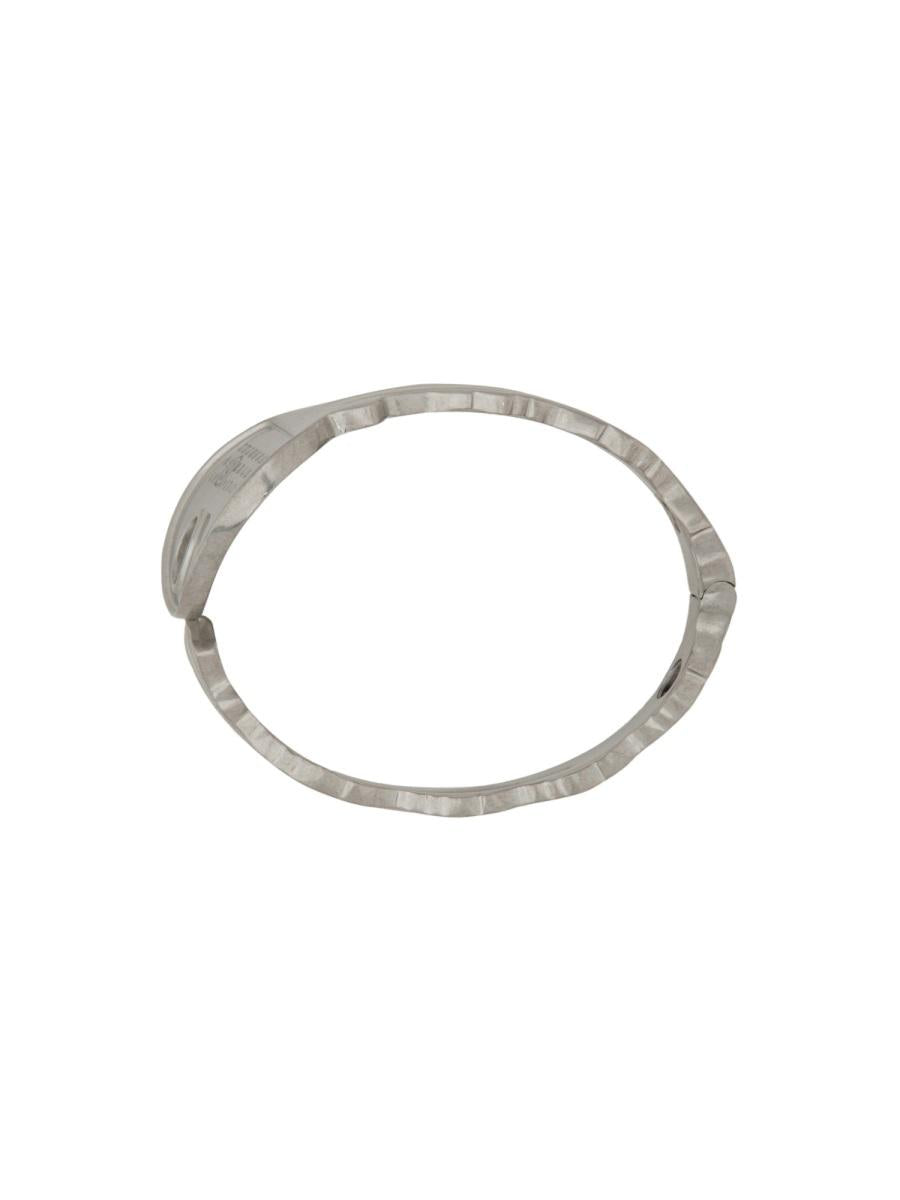 Maison Margiela Silver Tone Chain Bracelet