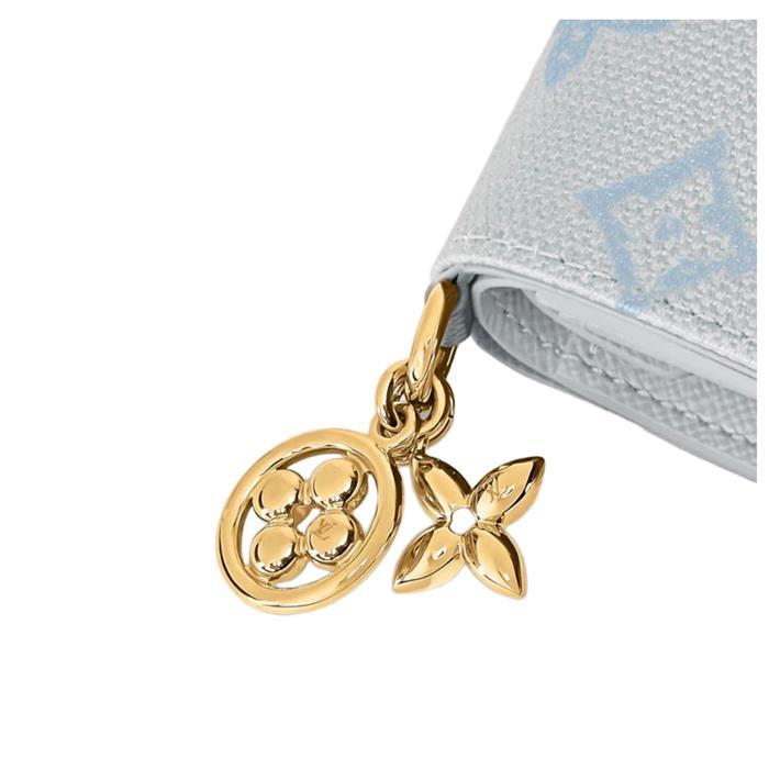 Louis Vuitton LV Charm Pocket Wallet Small Bifold Coin Purse