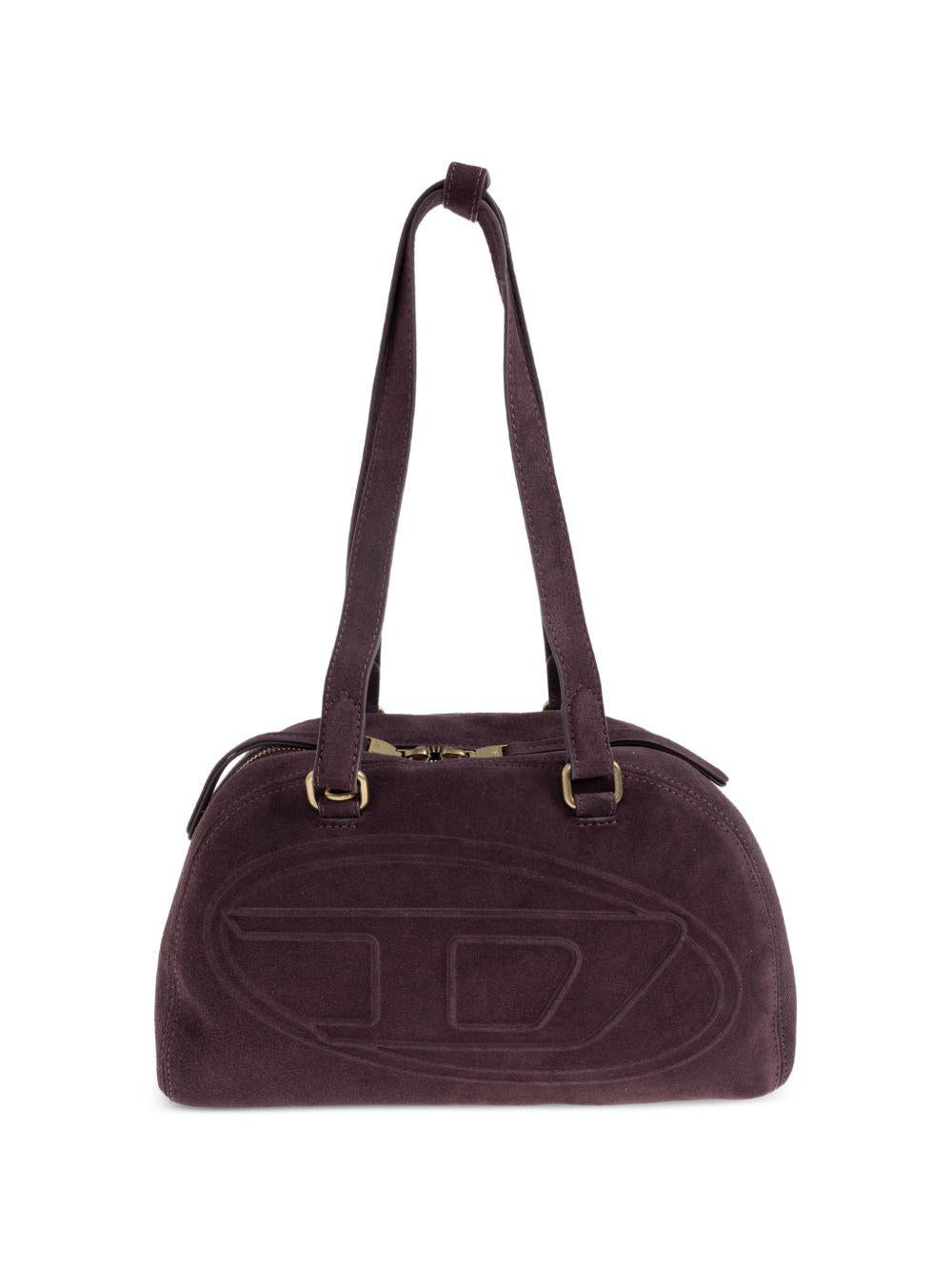DIESEL Black Leather Crossbody Bag
