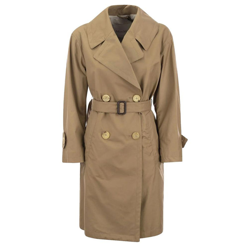 Max Mara V-Trench Belted Trench Coat Beige Women’s