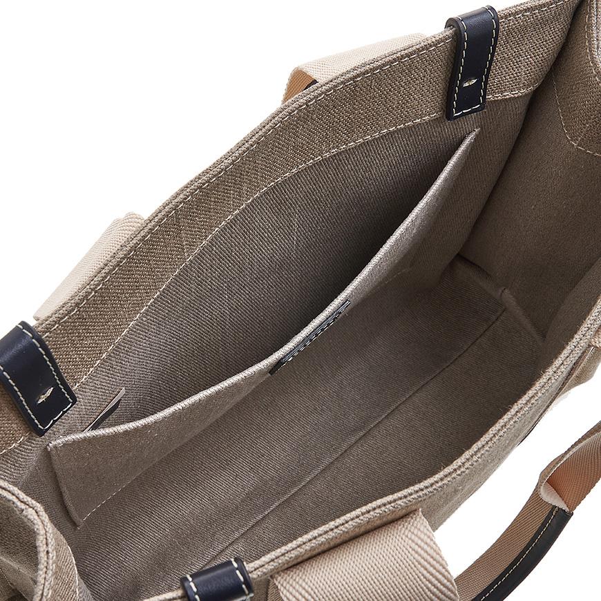 Mulberry Canvas Leather Medium Tote Bag Women CHC22AS383I26 91J