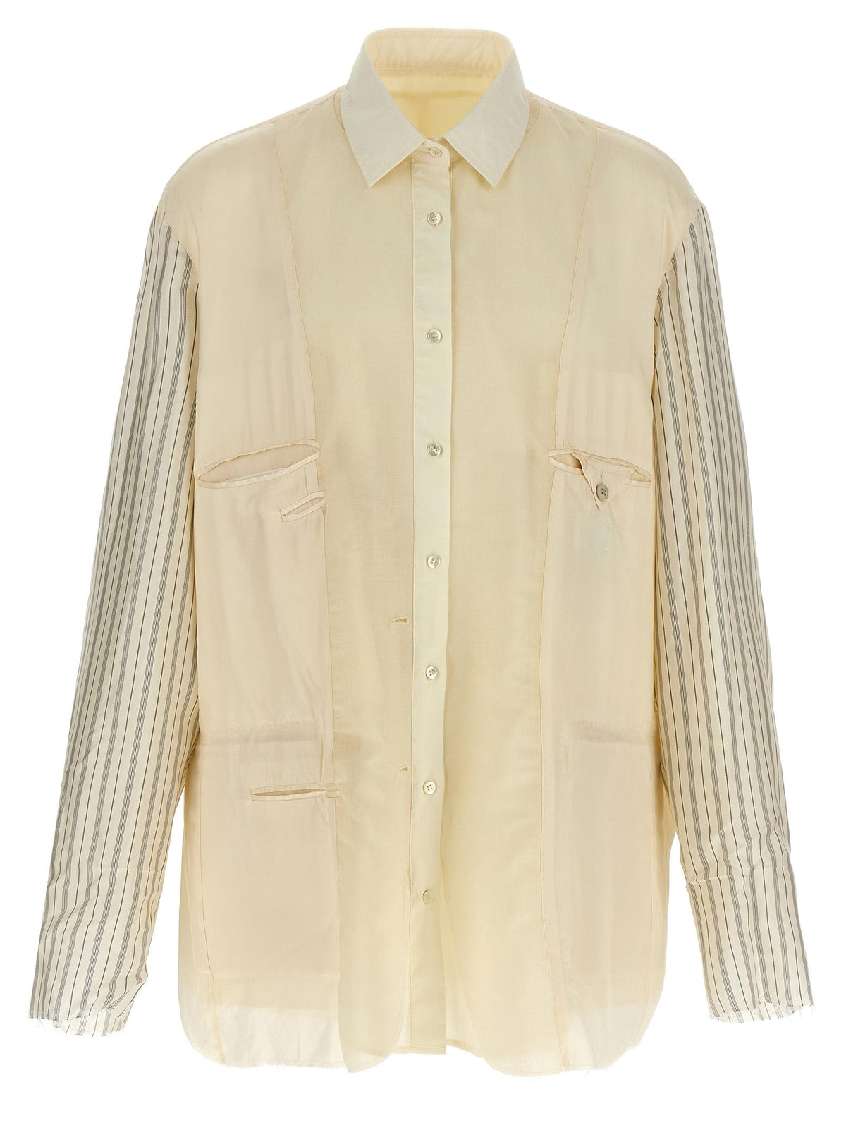 Maison Margiela Long Sleeve Shirt-Style Suit Jacket for Men