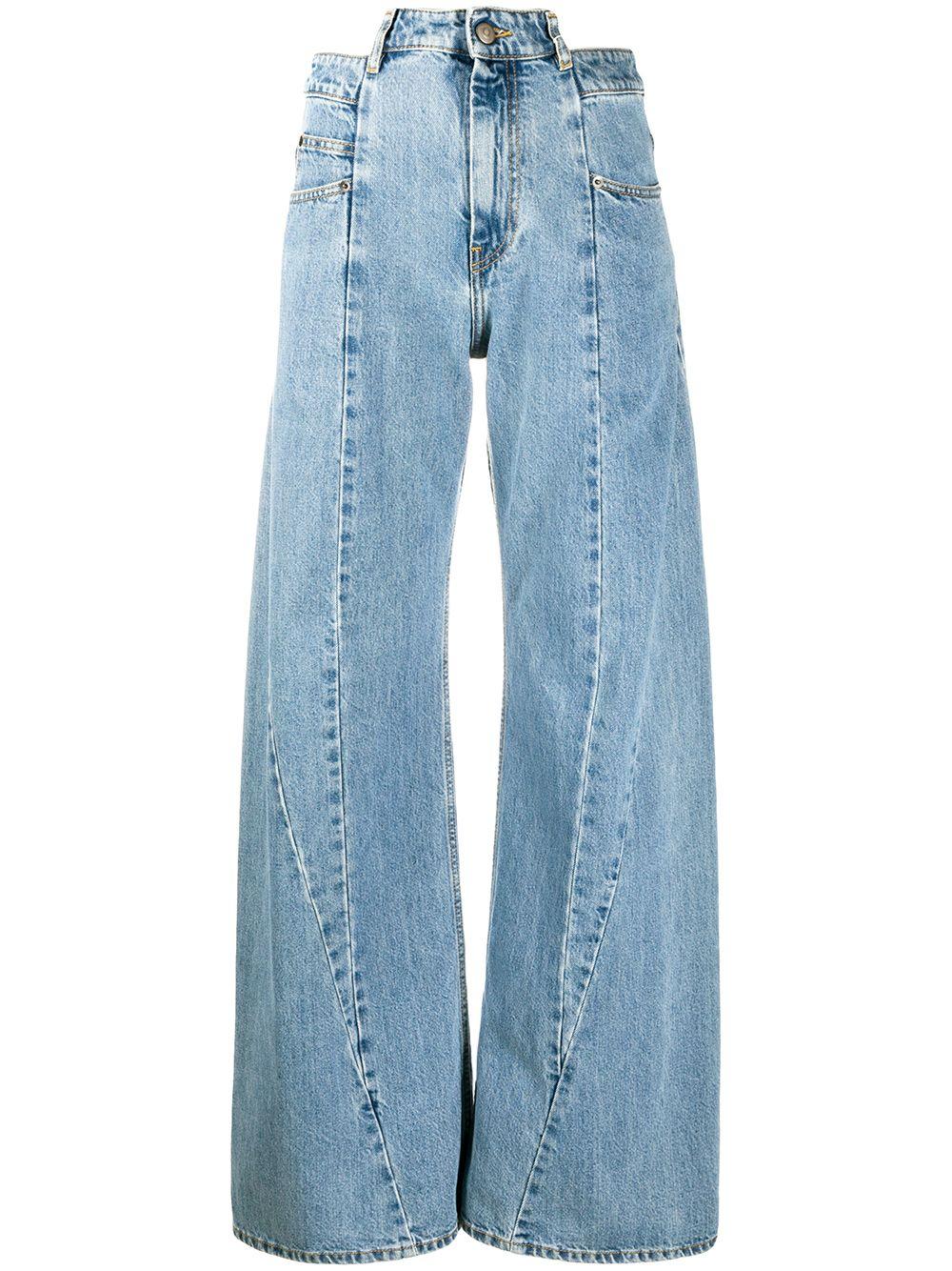 Maison Margiela Blue Denim Jeans for Women