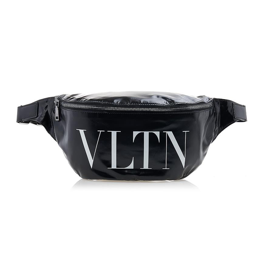 VALENTINO VLTN Soft Belt Bag Black Unisex Hip Pack