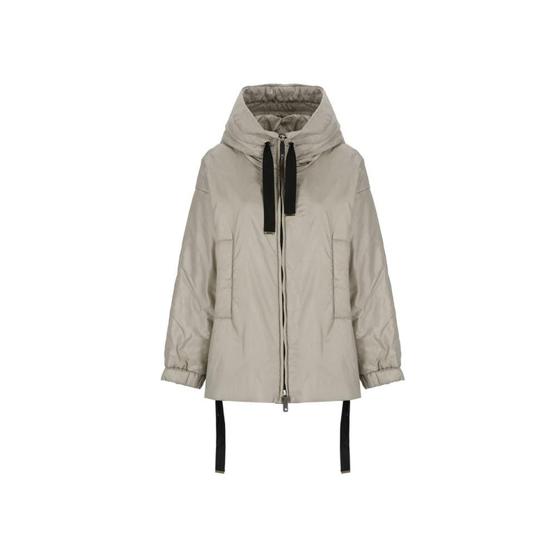 Max Mara GREENFE Beige Puffer Jacket