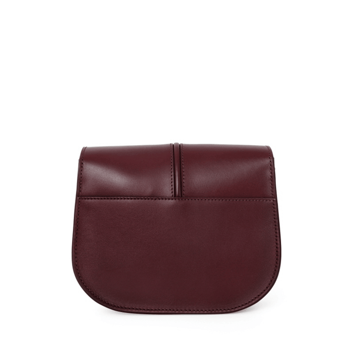 A.P.C. Betty Crossbody Shoulder Bag Brown Leather