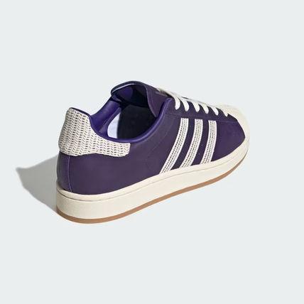 Adidas White Leather Low-Top Sneakers for Men