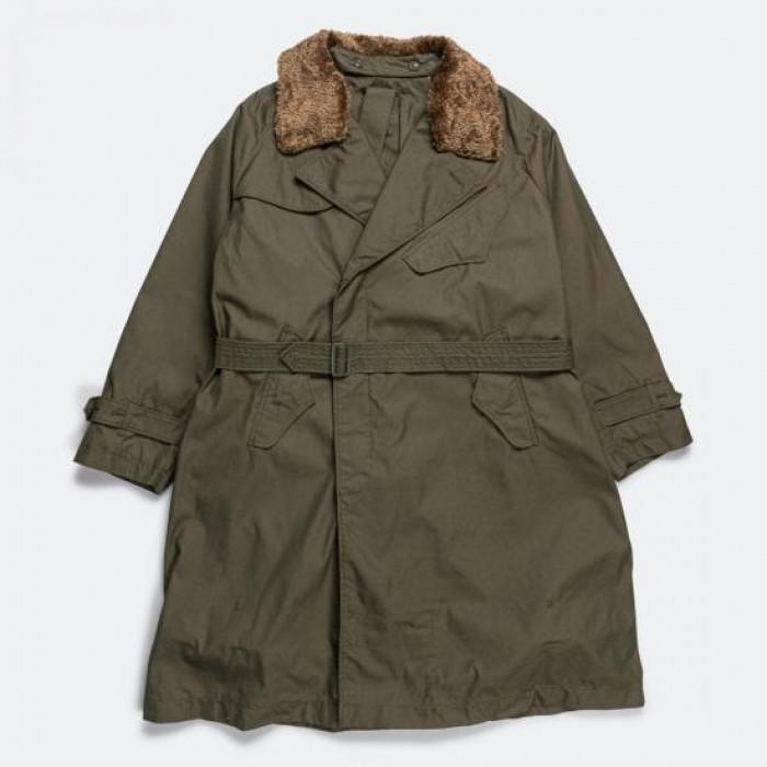 Engineered Garments Olive CP Weather Poplin Storm Coat 24F1D033 PS208 EU001