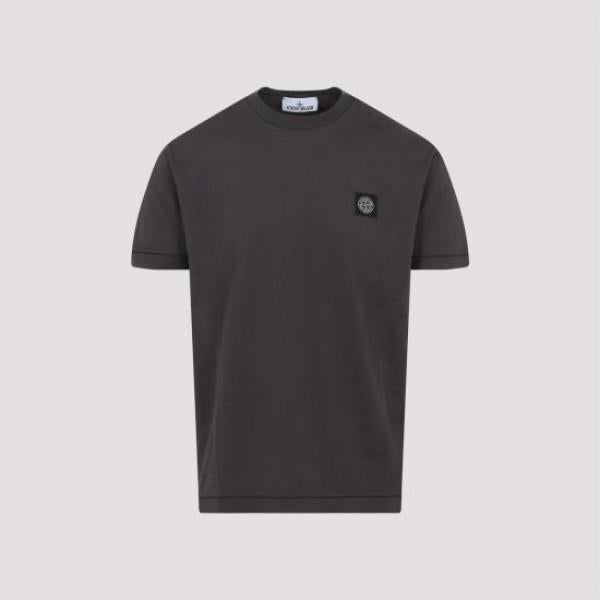 STONE ISLAND Cotton Jersey Short Sleeve T-Shirt Green Men