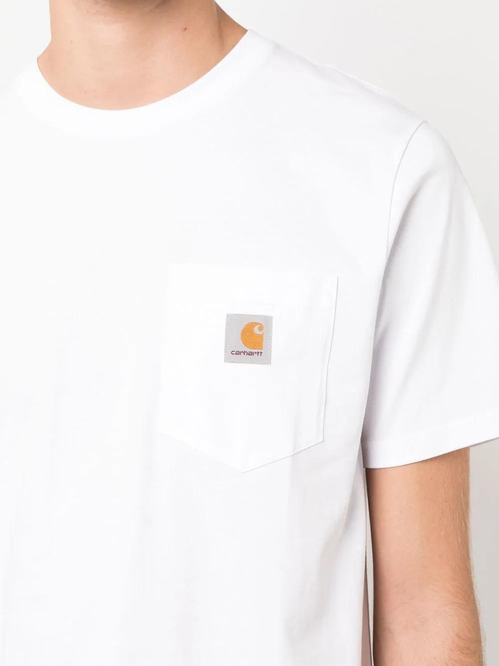 CARHARTT WIP Pocket Short Sleeve T-Shirt White