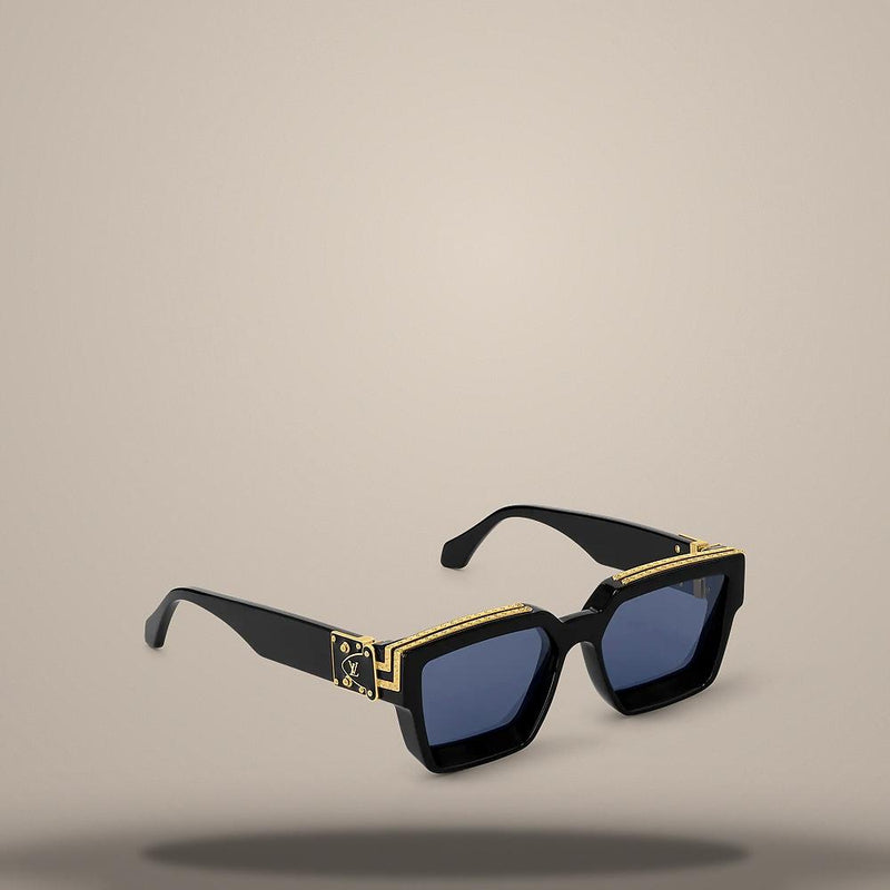 Louis Vuitton Black Acetate 1.1 Millionaires Sunglasses