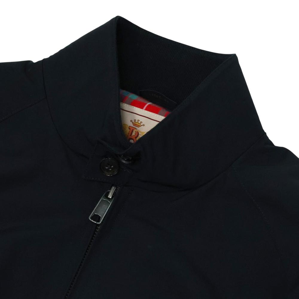 BARACUTA G9 Harrington Jacket for Men Navy Cotton Blend