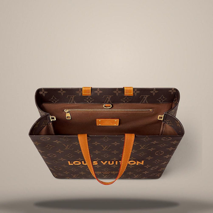 Louis Vuitton Monogram Shopper Tote MM Men's Tote Bag