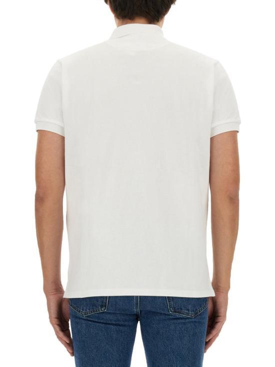 BALLY Men’s Cotton Polo Shirt White