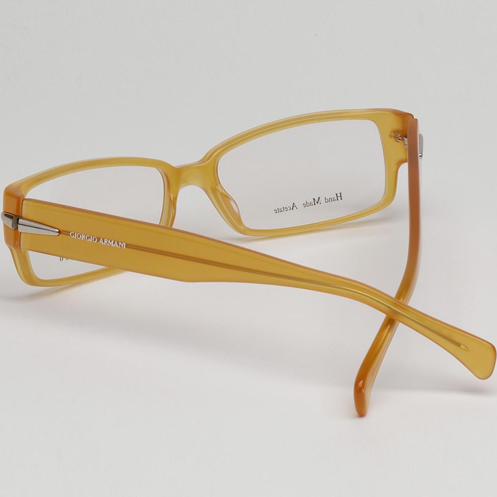 Giorgio Armani Minimalist Square Acetate Eyeglass Frames Unisex GA713 PD9