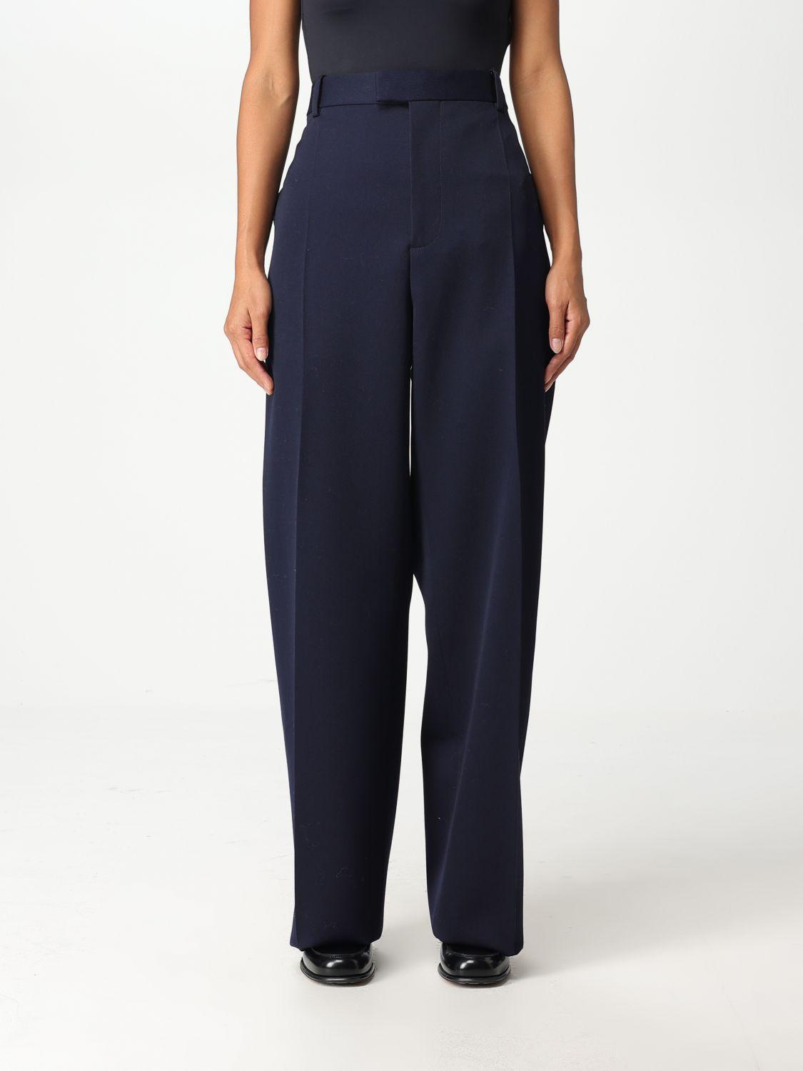 Bottega Veneta Navy Wool Classic Trousers