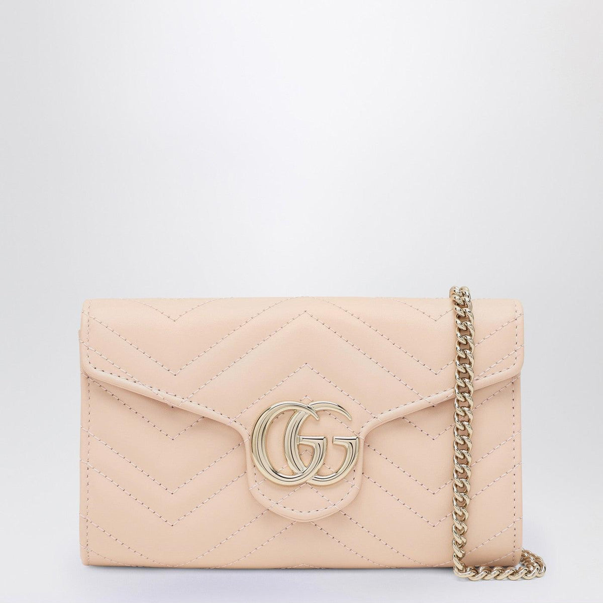 GUCCI Leather Zip Clutch Wallet Black