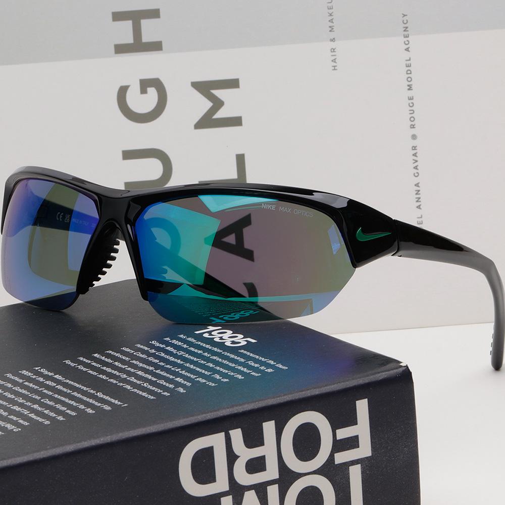 Nike Green Mirror Skylon Ace M Sports Sunglasses Goggles DV2163 012