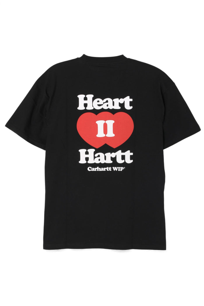 CARHARTT WIP Heart 2 Hartt Short Sleeve T-Shirt Black