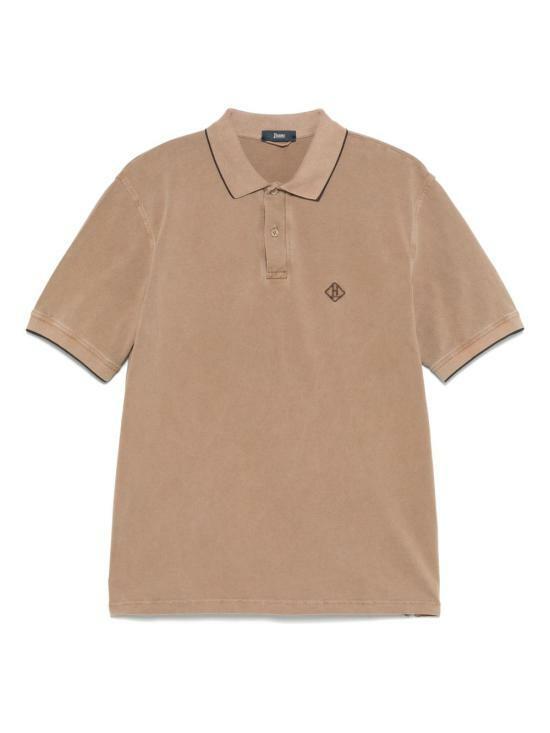 Herno Logo Embroidered Polo Shirt JPL00134U 54006 2157
