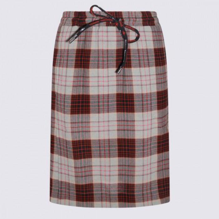 Vivienne Westwood Kilt Plaid Midi Skirt