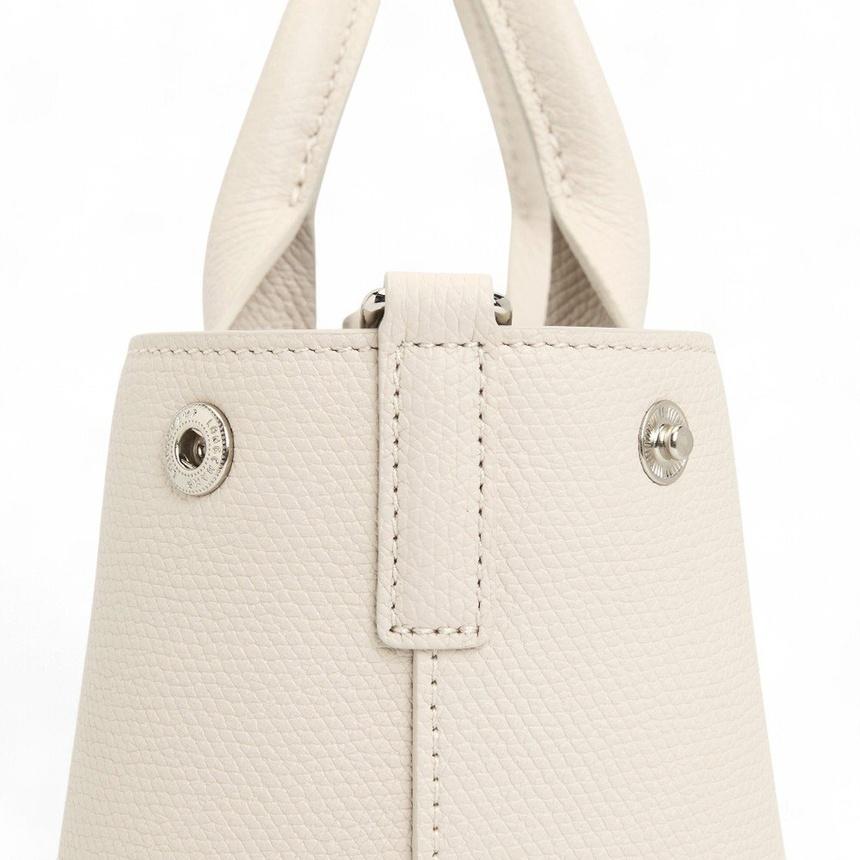 Longchamp Le Roseau S Women’s Leather Tote Bag Navy
