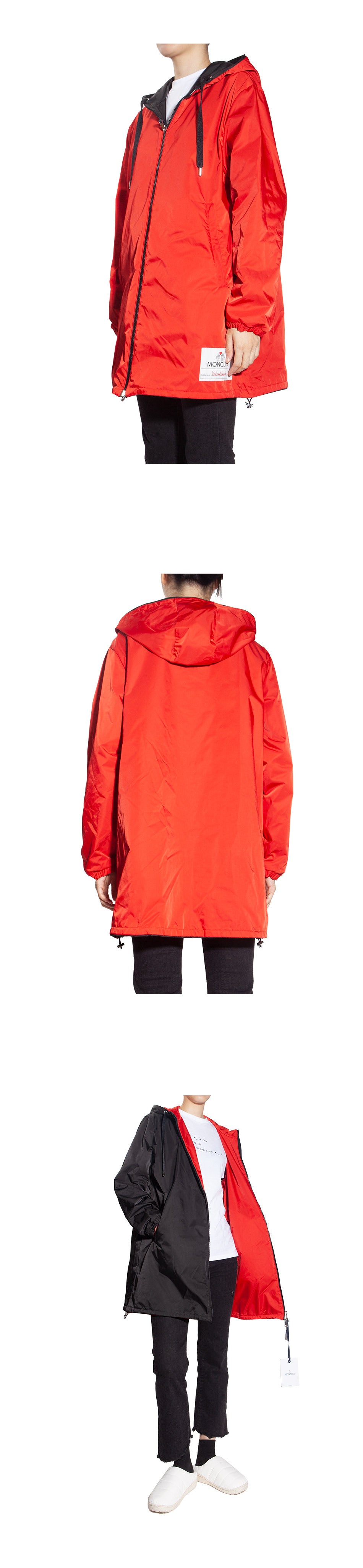 Moncler Women's Reversible Hooded Jacket 1A00074 54A1K 999
