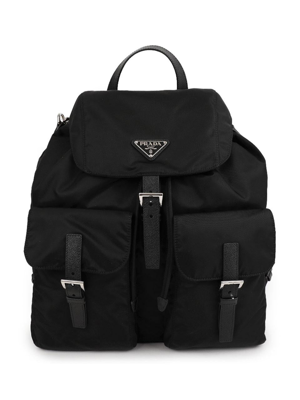 PRADA Re-Nylon Black Backpack