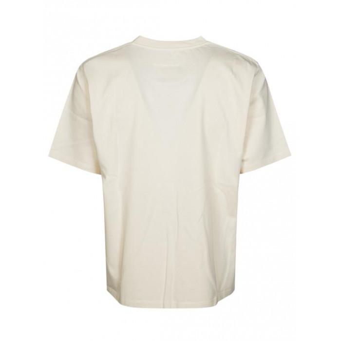 MM6 Men's Spray-Painted Short Sleeve T-Shirt SH0GC0064 M20177 102
