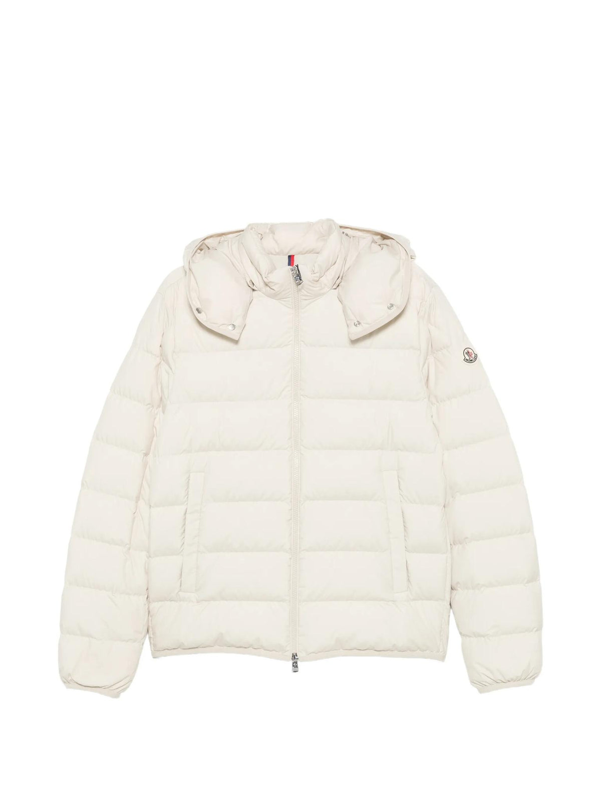 Moncler Down Puffer Jacket Black Nylon Men’s Outerwear