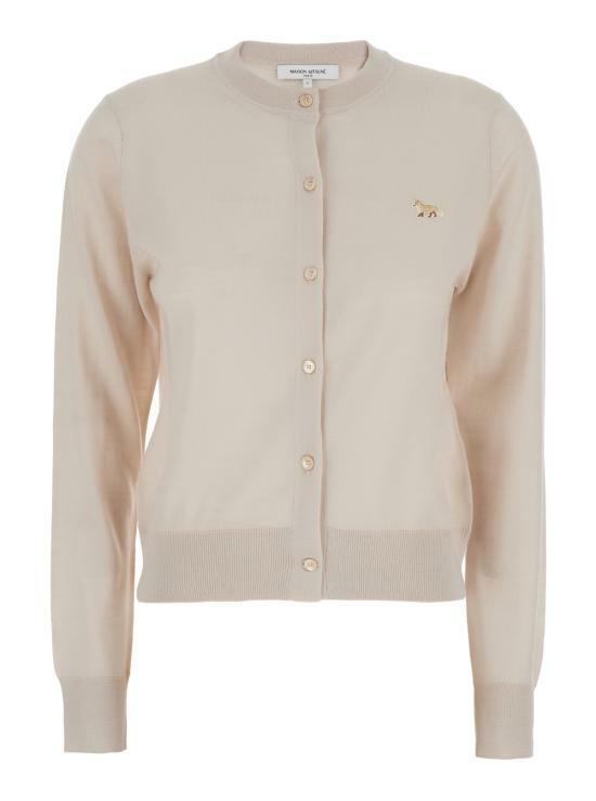 Maison Kitsune Baby Fox Patch Regular Cardigan MW00507 KT1036 0134