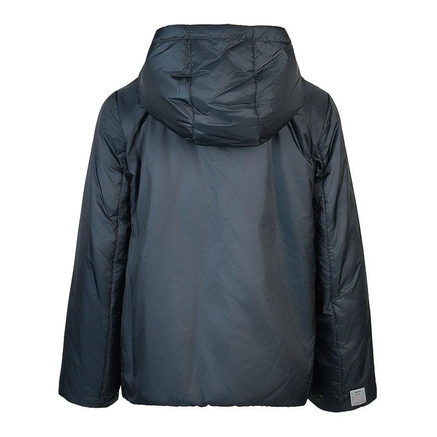 Max Mara Women’s Water-Repellent Green Hooded Down Puffer Jacket