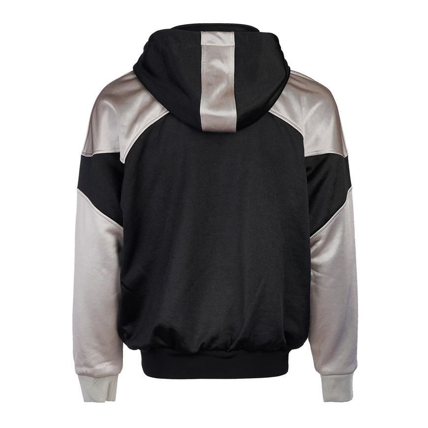 Saint Laurent Men’s Zip-Up Hooded Jacket Black