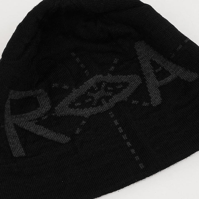 ROA Unisex Dial Wool Beanie Cap Black RBUW2104 YA17 BLK0001