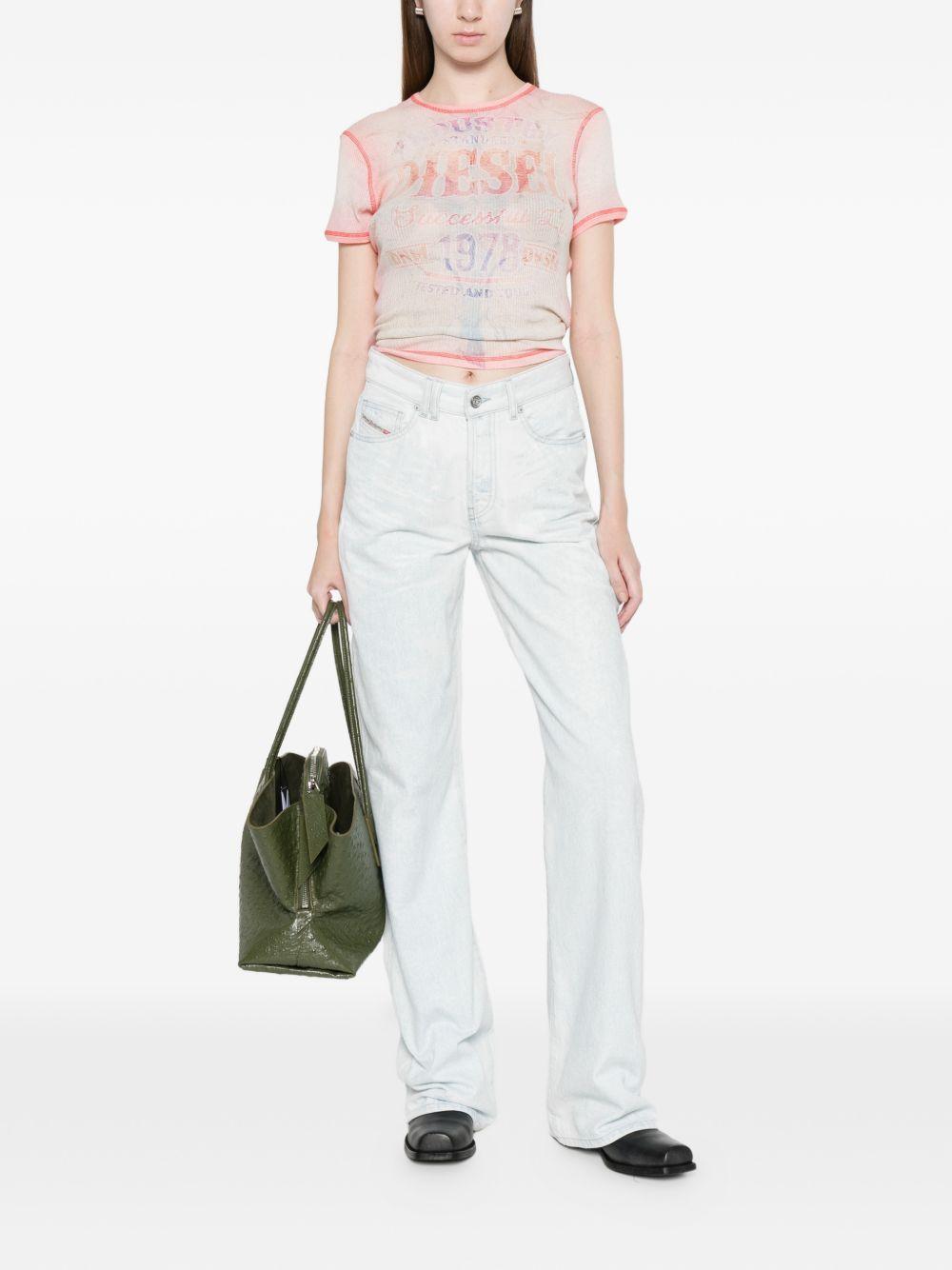 DIESEL Blue Denim Jeans Women’s Straight Leg Pants