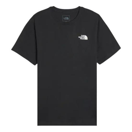 The North Face Men’s Short-Sleeve T-Shirt NF0A8B6KKY4 TNF BLACK WHITE DOM