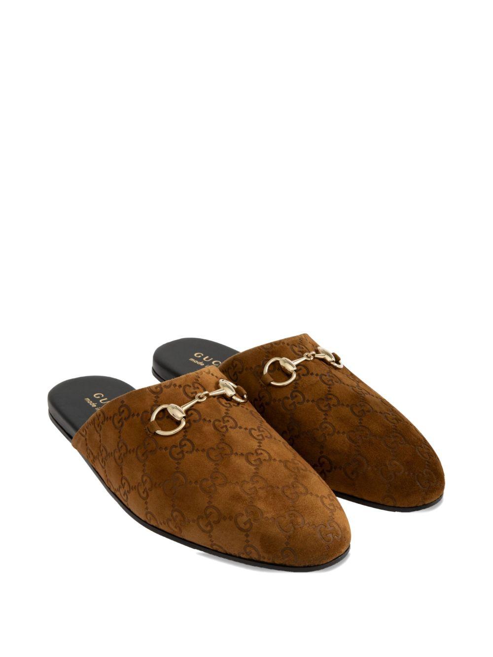 GUCCI Leather Slide Sandals for Men