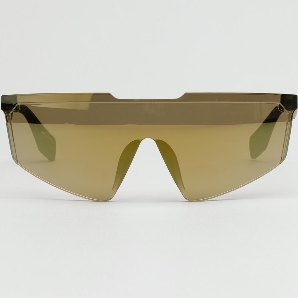 Adidas Gold Mirror Sports Sunglasses for Cycling Running Golf Unisex OR0048 28G