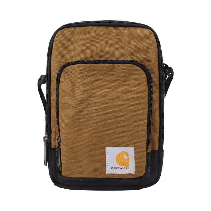 Carhartt Brown Mini Crossbody Zip Bag Unisex