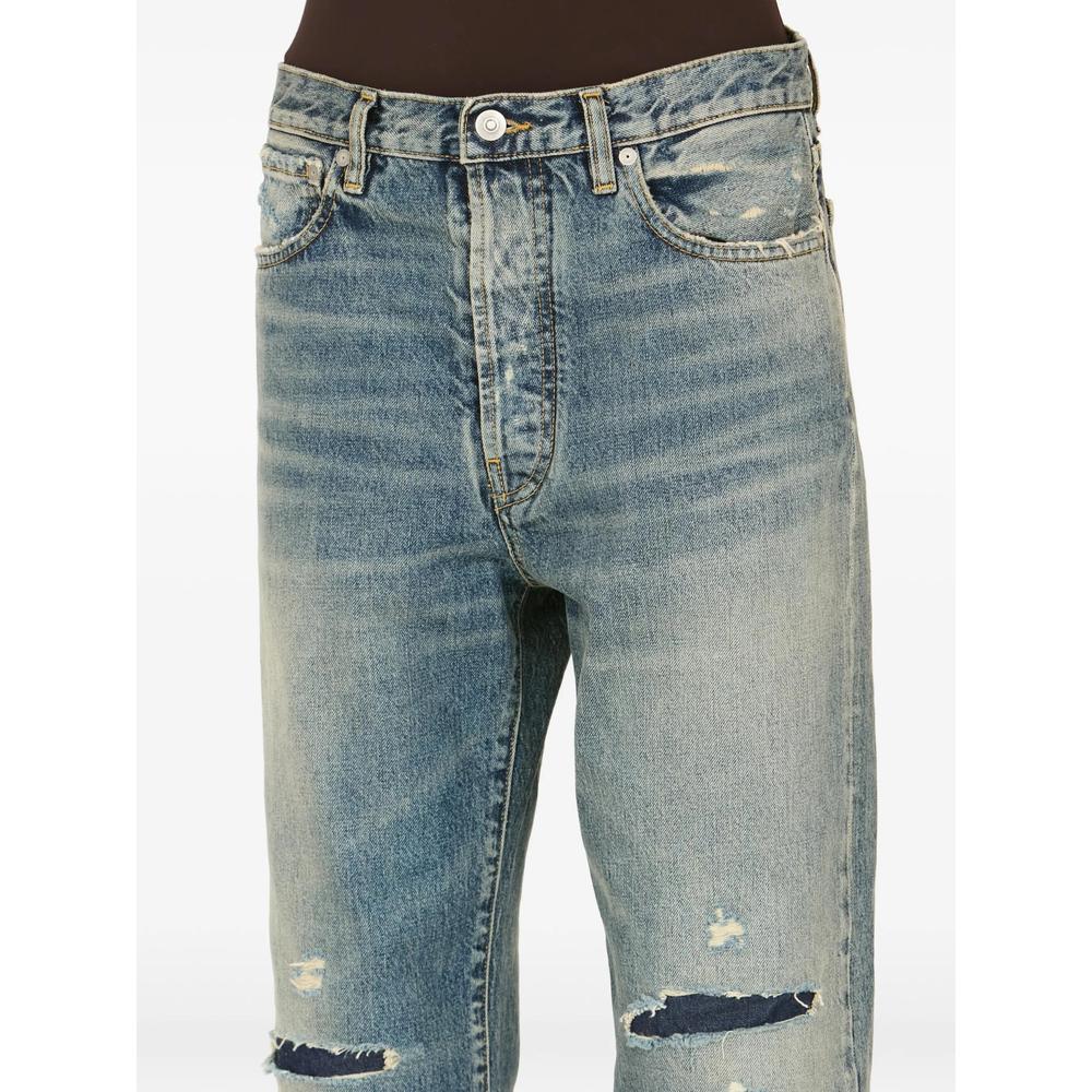 Maison Margiela Gray Distressed Denim Jeans Men