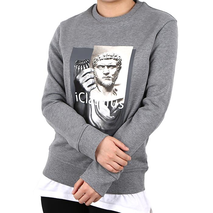 Neil Barrett Women I Claudius Print Sweatshirt