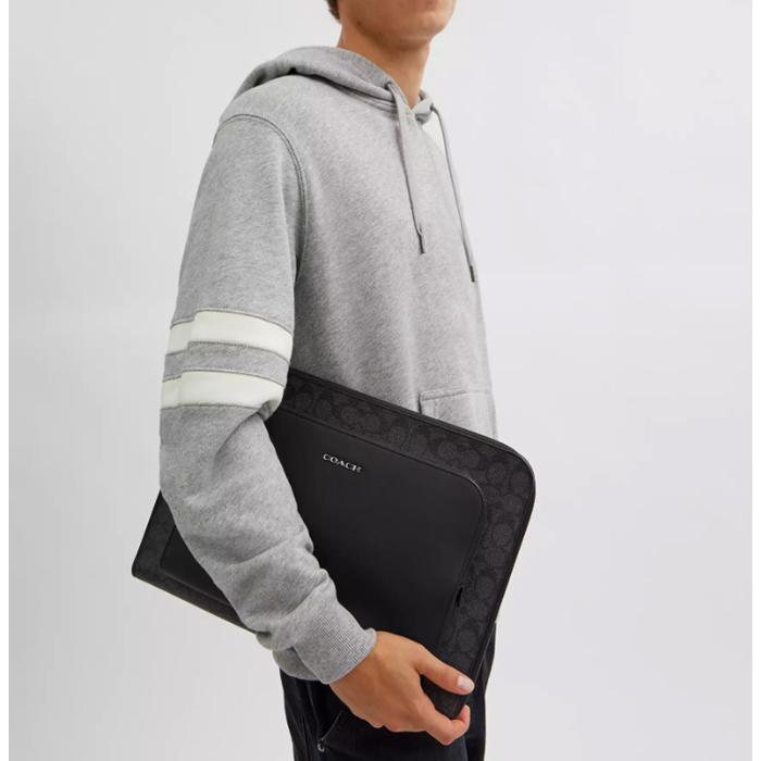 Coach Signature Eden Portfolio Clutch