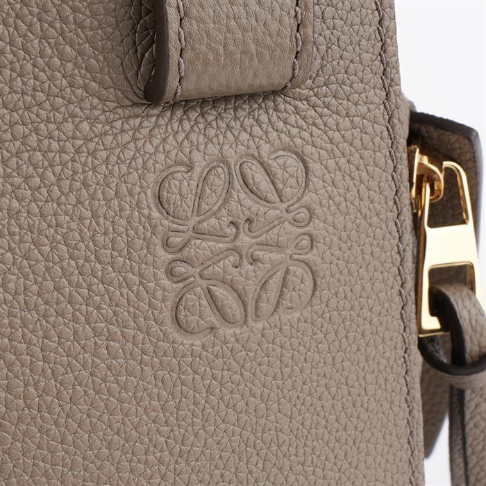 LOEWE Soft Grained Calfskin Compact Hammock Shoulder Bag