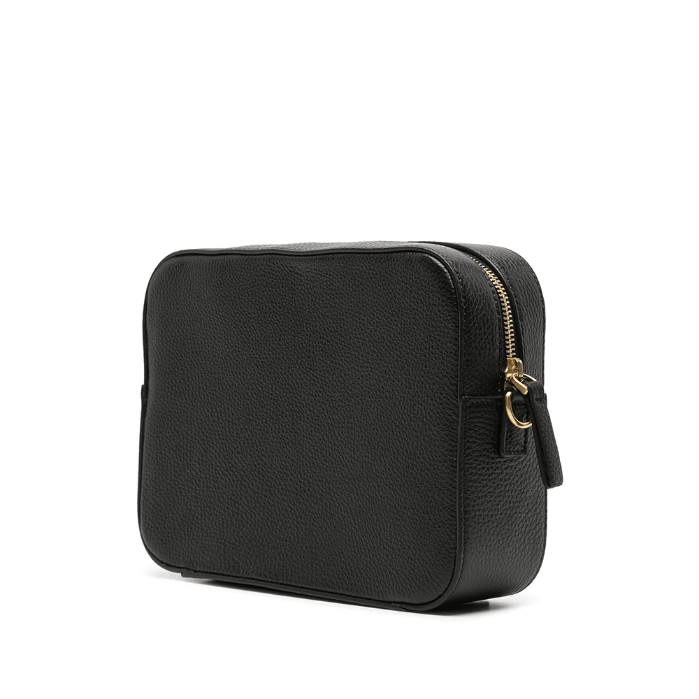 THOM BROWNE Pebble Grain Leather Camera Crossbody Bag Men MAG421A 00198 001