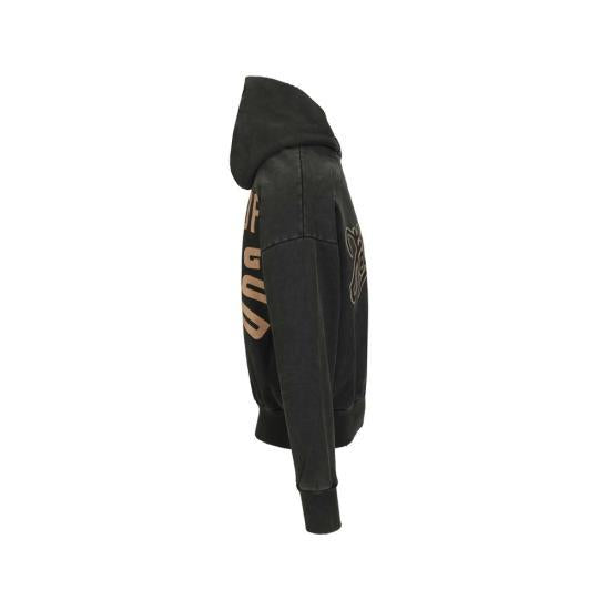 Fear of God Black Pullover Hoodie Sweatshirt for Women