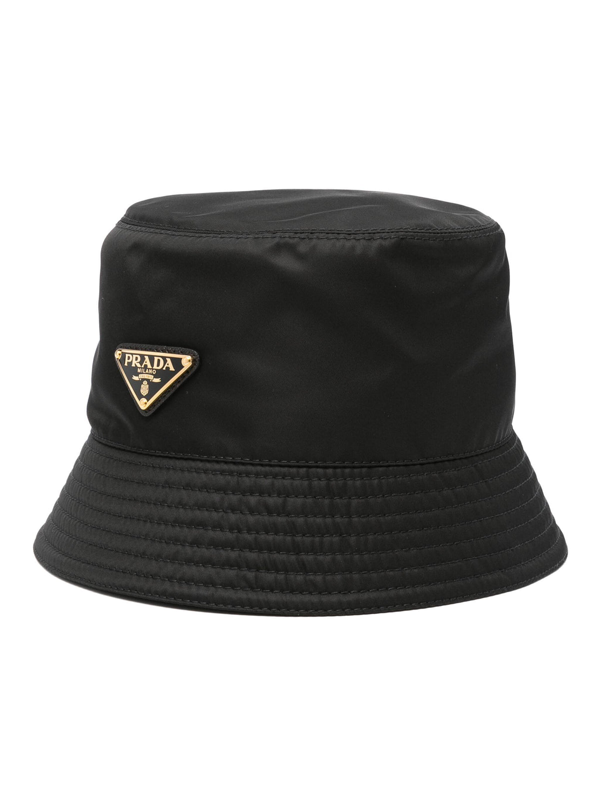 PRADA Nylon Bucket Hat Black Women’s Accessory