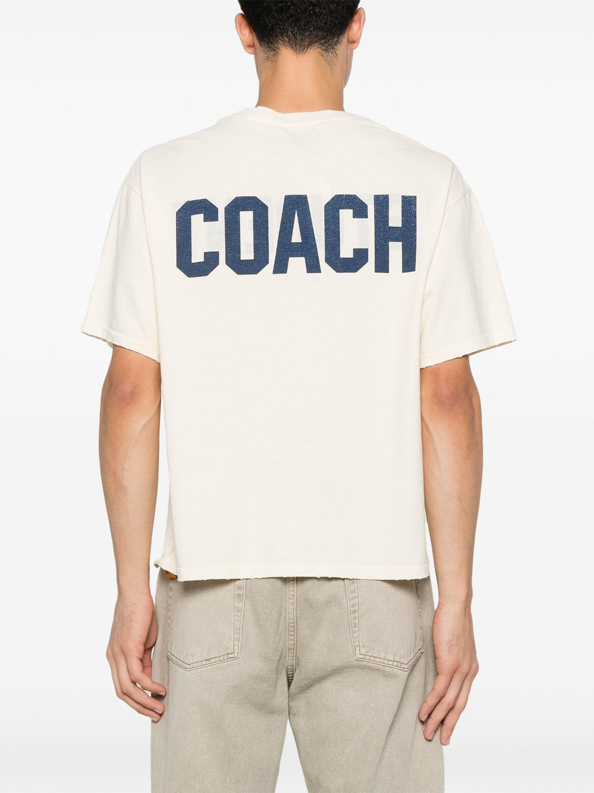 GALLERY DEPT. Reversible Student Coach Short Sleeve T-S DCS 10003 ARCHIVAL WHITE