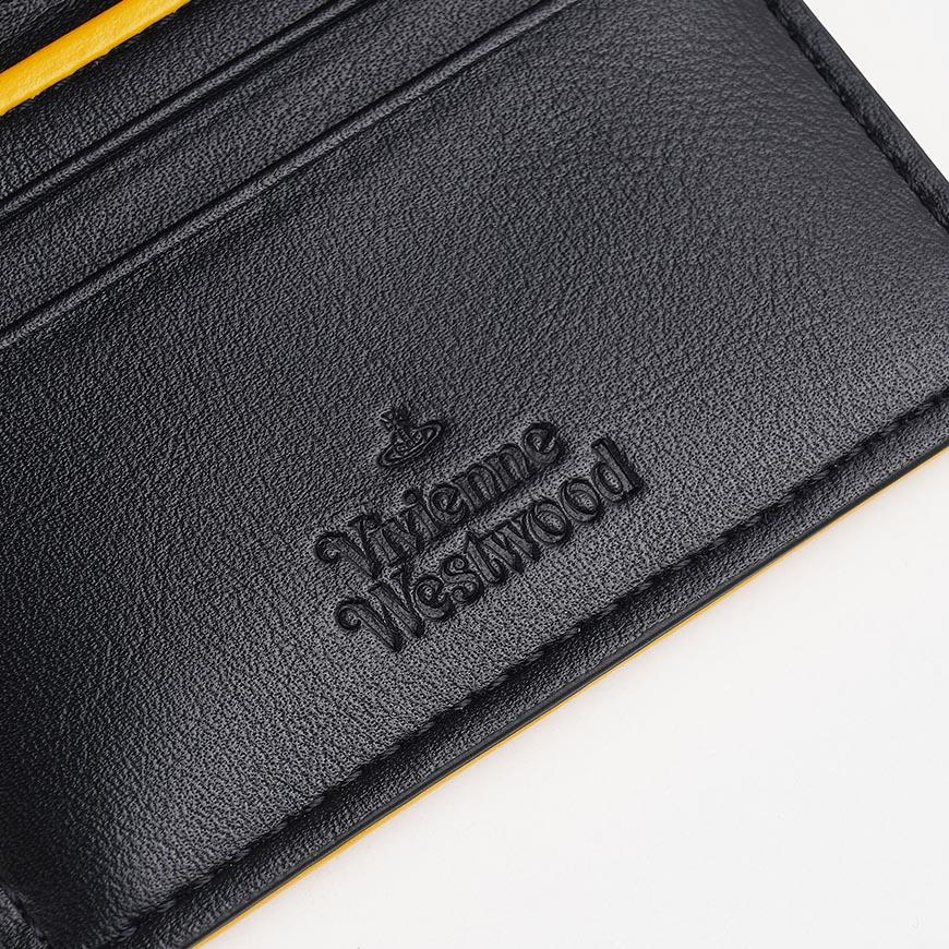 Vivienne Westwood Men's Leather Card Holder Wallet 5402000WM S0027 N201