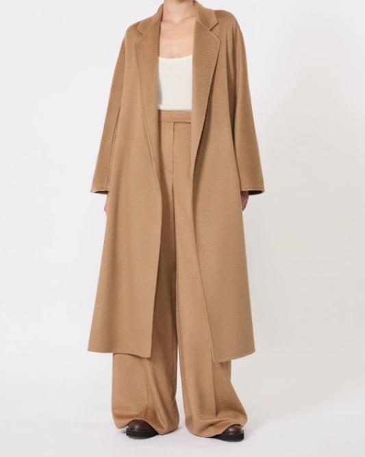 Max Mara Camel Wool Ludmilla Coat 068